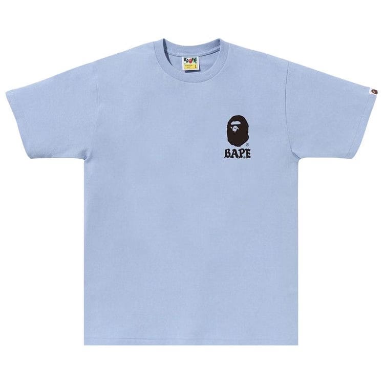 BAPE Japan Culture Lettered T-Shirt Blue/Sax