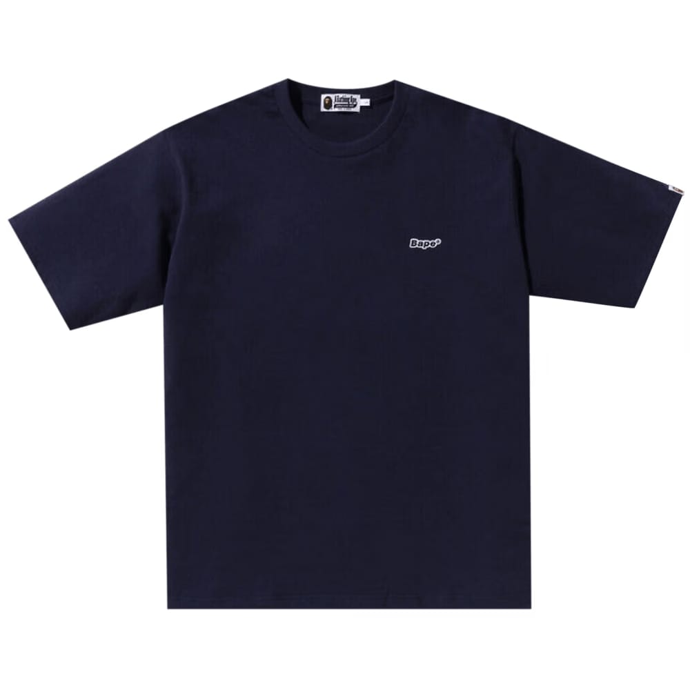 BAPE One Point Relaxed Fit T-Shirt Navy