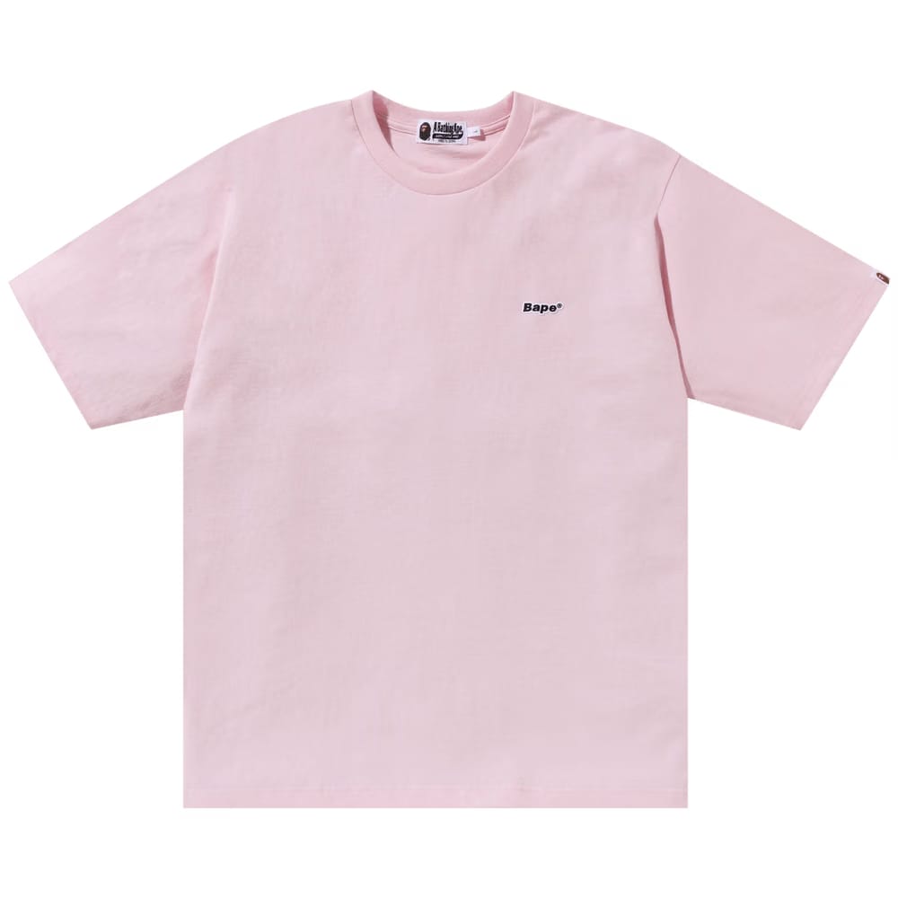 BAPE One Point Relaxed Fit T-Shirt Pink