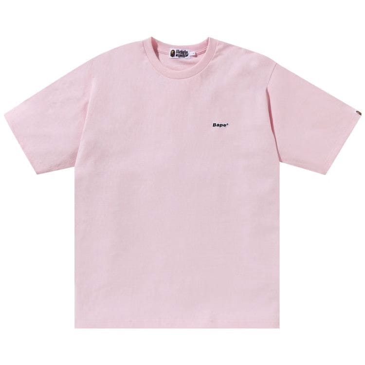 BAPE One Point Relaxed Fit T-Shirt Pink