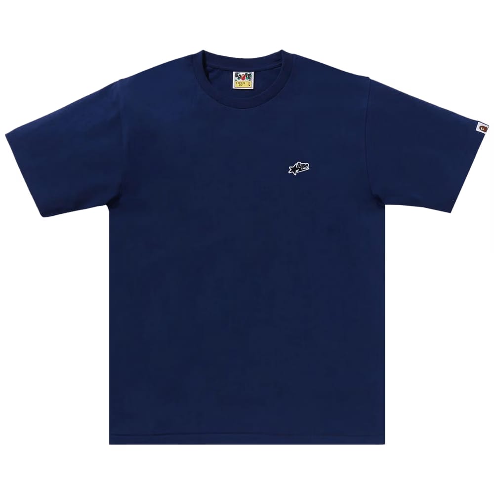 BAPE Sta One Point T-Shirt Navy