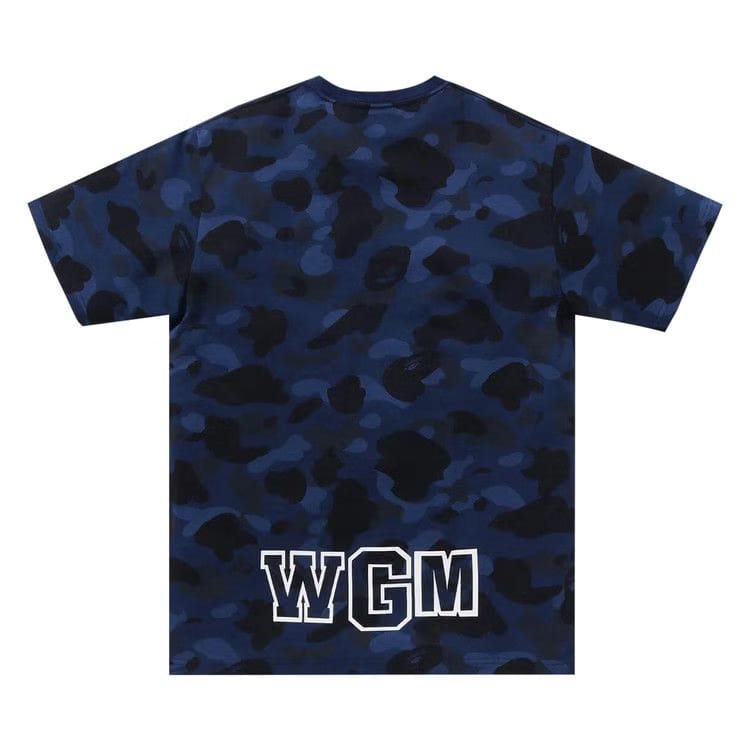 BAPE Color Camo Shark T-Shirt Navy