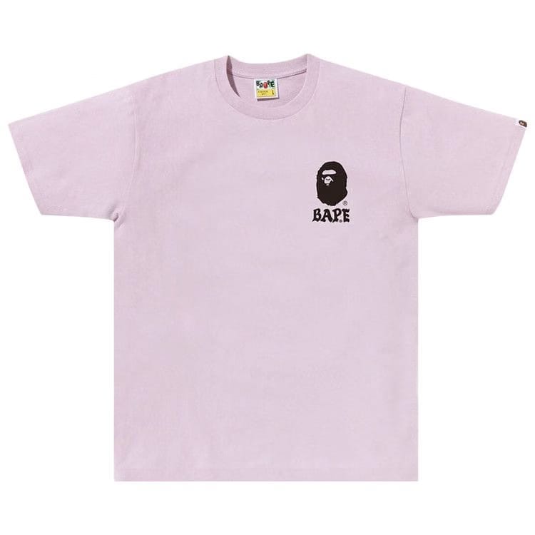 BAPE Japan Culture Lettered T-Shirt Purple