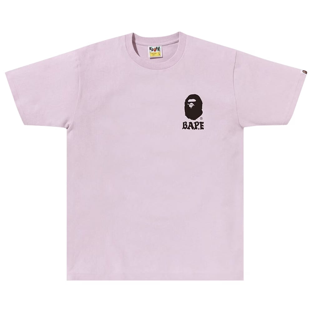 BAPE Japan Culture Lettered T-Shirt Purple