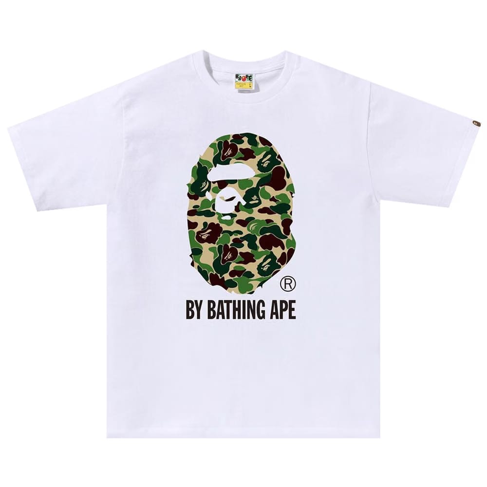 BAPE ABC Camo By Bathing Ape T-Shirt White/Green