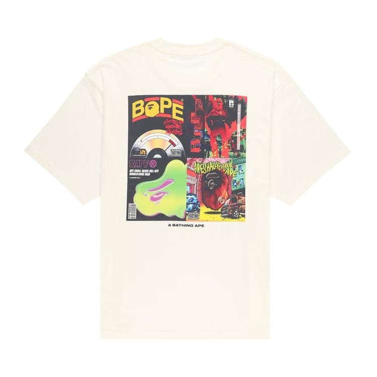 BAPE Album Monogram T-Shirt Ivory