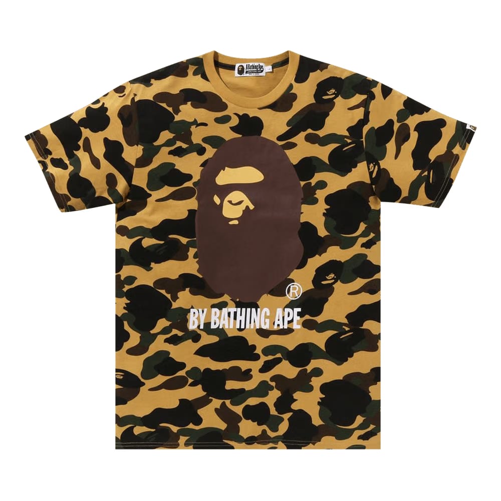 BAPE 1st Camo By Bathing Ape T-Shirt Yellow