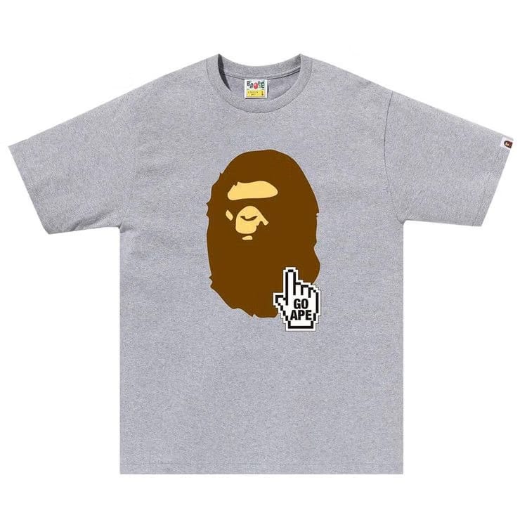 BAPE Online T-Shirt (Online Exclusive) Grey