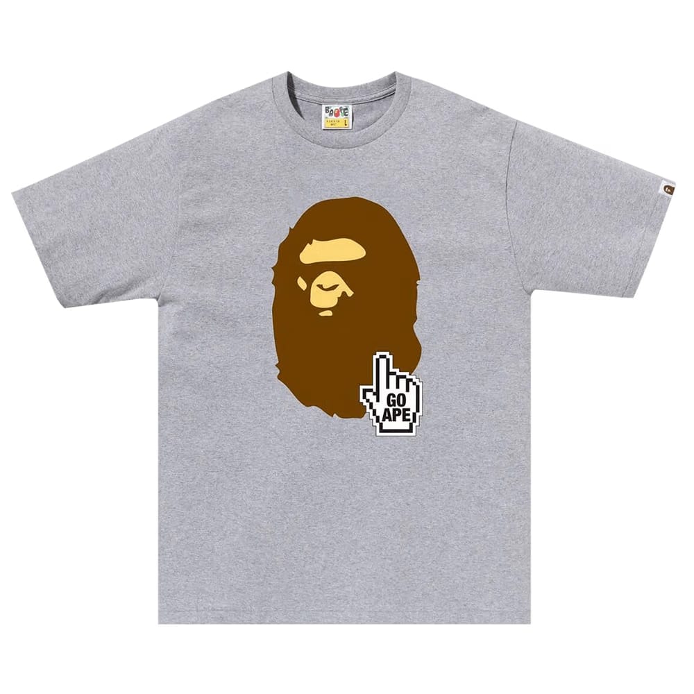 BAPE Online T-Shirt (Online Exclusive) Grey