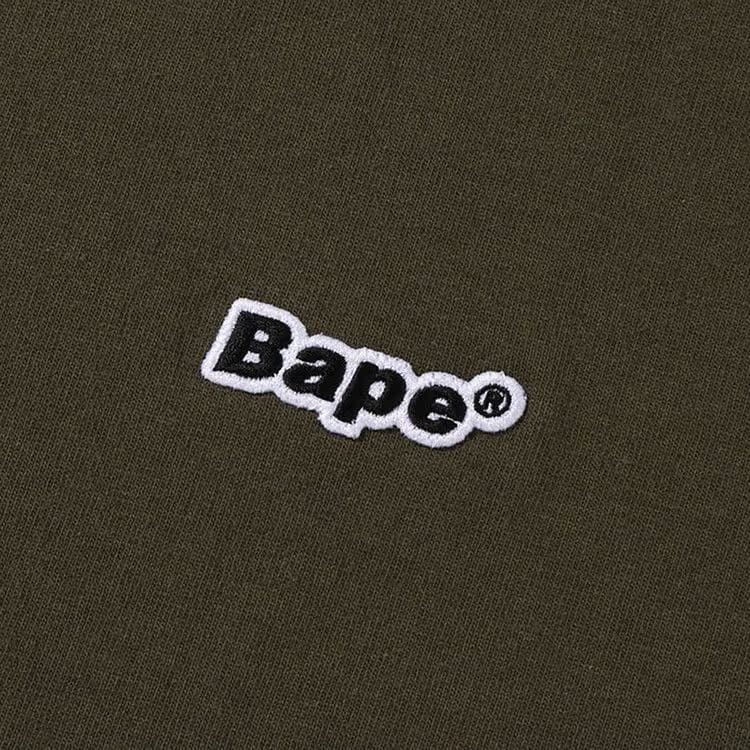 BAPE One Point Relaxed Fit T-Shirt Olive Drab