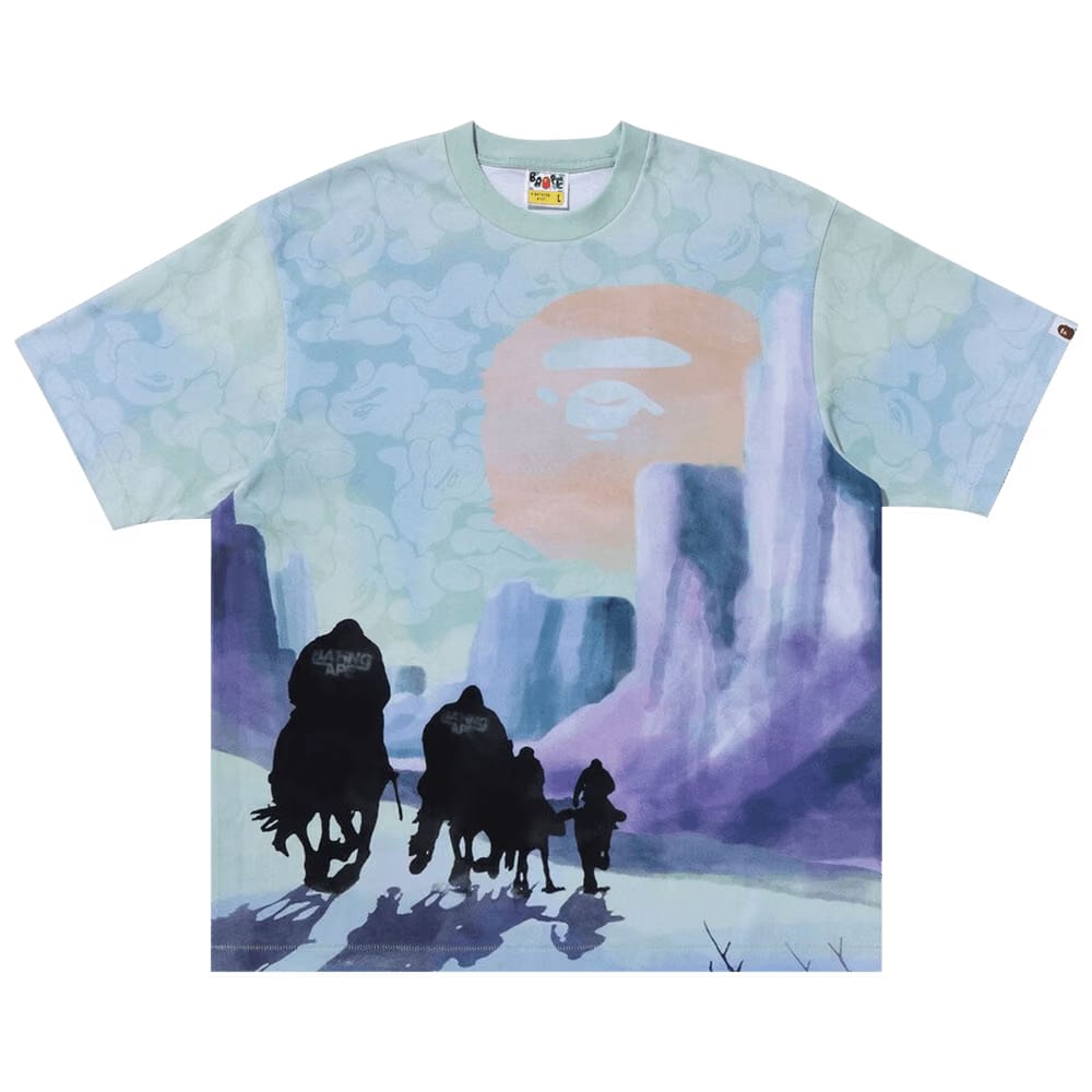 BAPE Forbidden Zone T-Shirt Multicolor