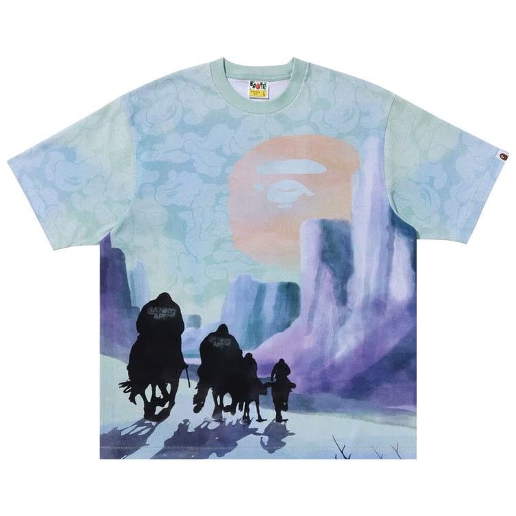 BAPE Forbidden Zone T-Shirt Multicolor