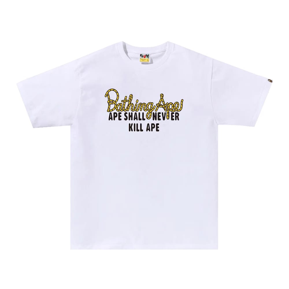BAPE Champion Logo T-Shirt White