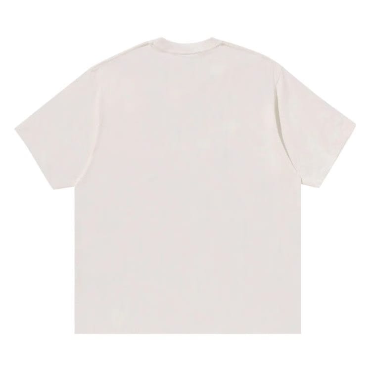 BAPE Sta Houndstooth By Bathing Ape Relaxed Fit T-Shirt Ivory