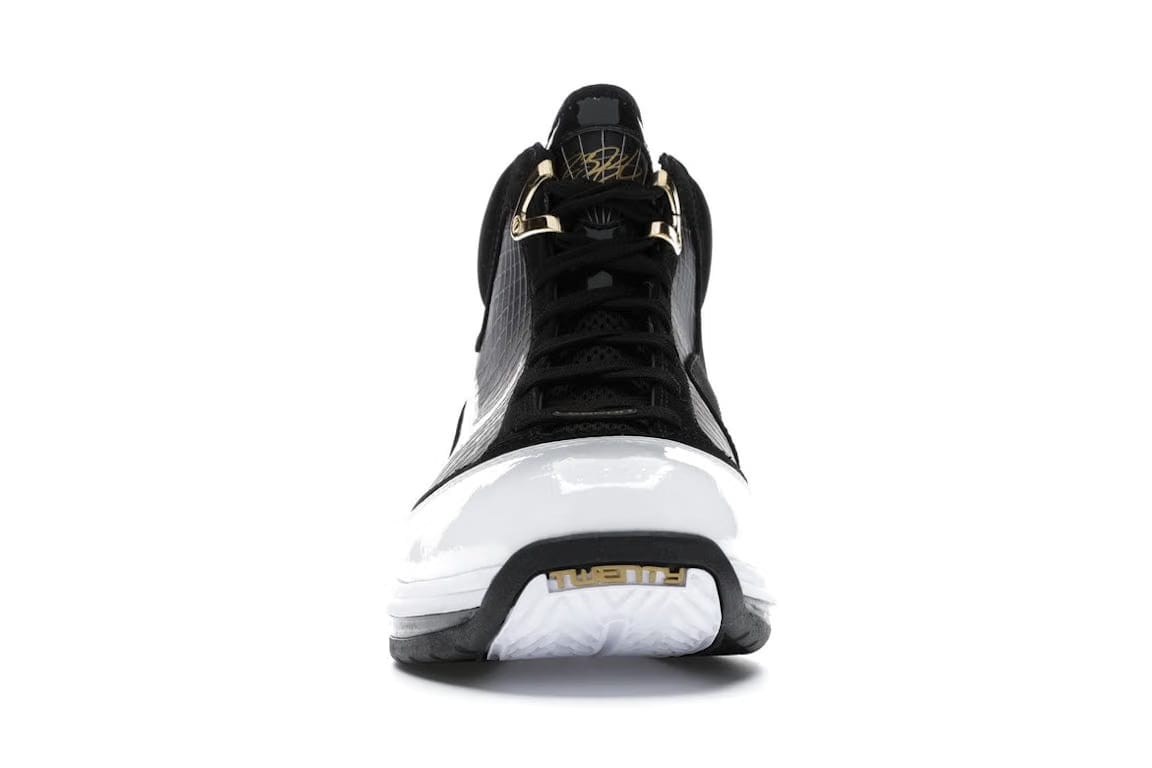 Nike Lebron 7 BlackWhiteMetallic Gold