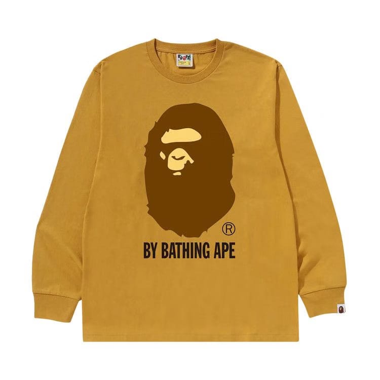 BAPE By Bathing Ape Long-Sleeve T-Shirt Yellow