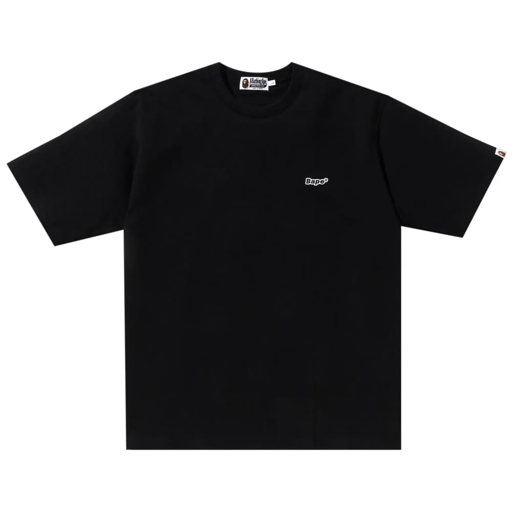 BAPE One Point Relaxed Fit T-Shirt Black