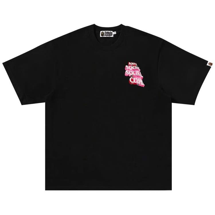 BAPE x Anti Social Social Club T-Shirt #2 Black