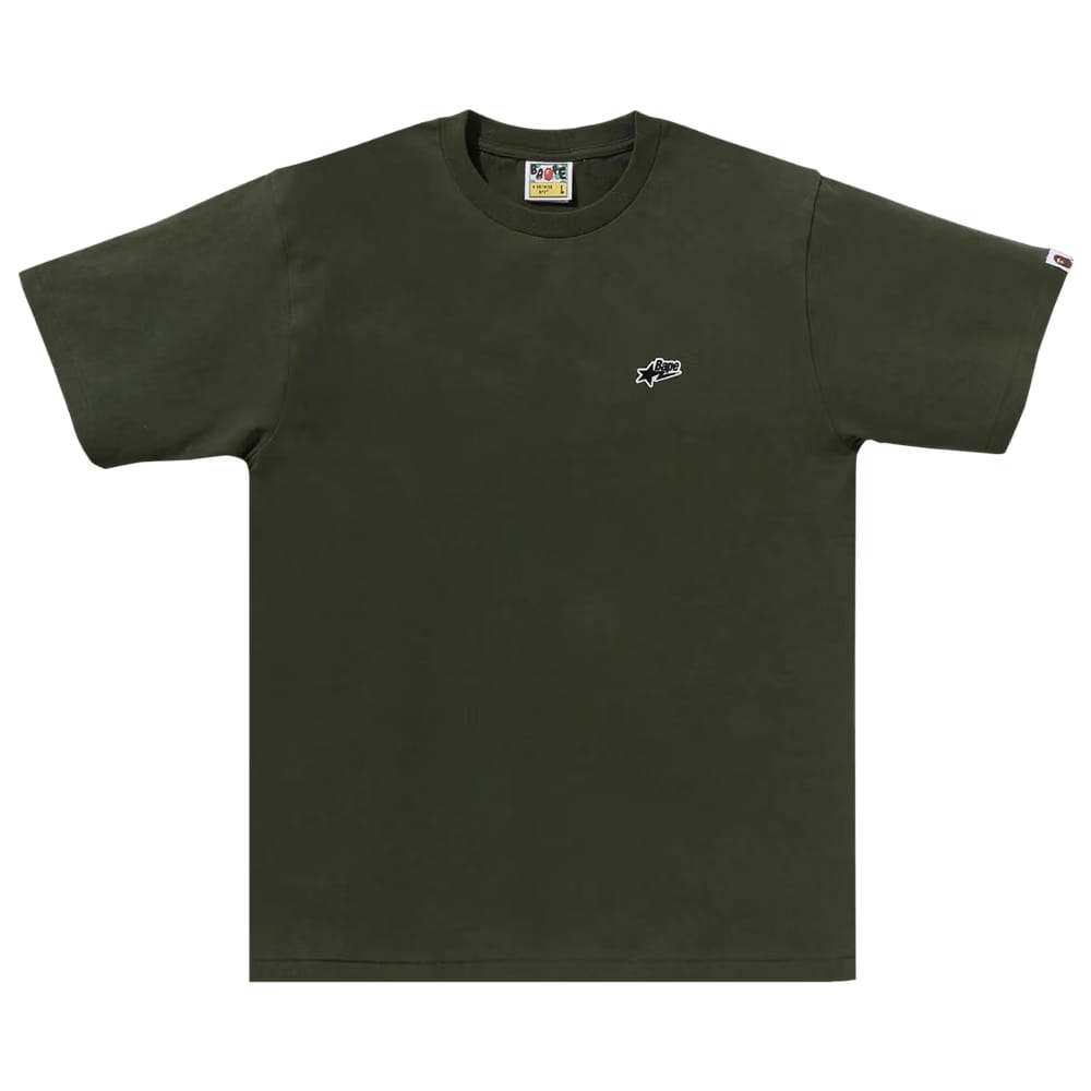 BAPE Sta One Point T-Shirt Olive Drab