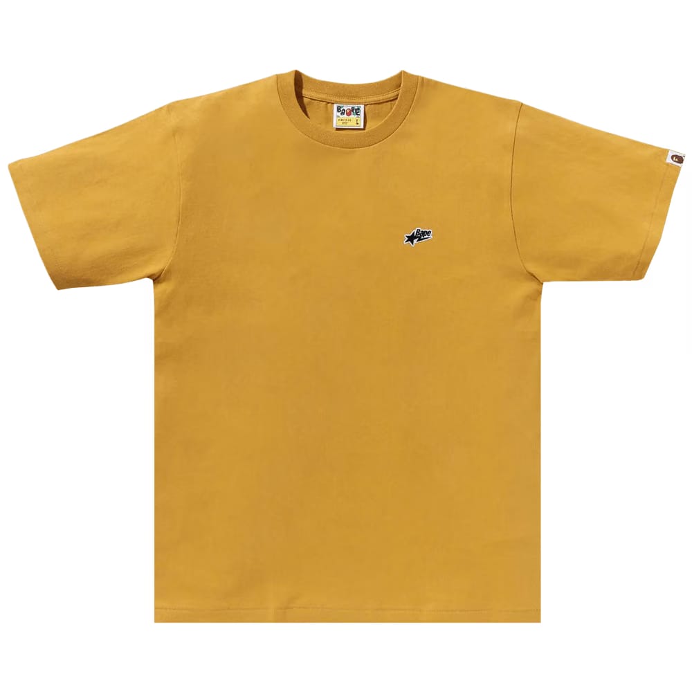 BAPE Sta One Point T-Shirt Yellow
