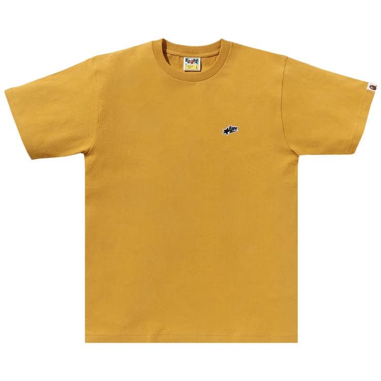 BAPE Sta One Point T-Shirt Yellow