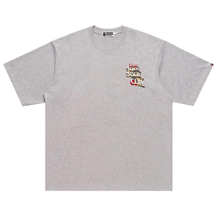 BAPE x Anti Social Social Club T-Shirt #2 Grey