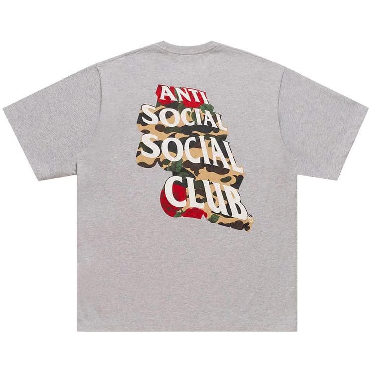 BAPE x Anti Social Social Club T-Shirt #2 Grey