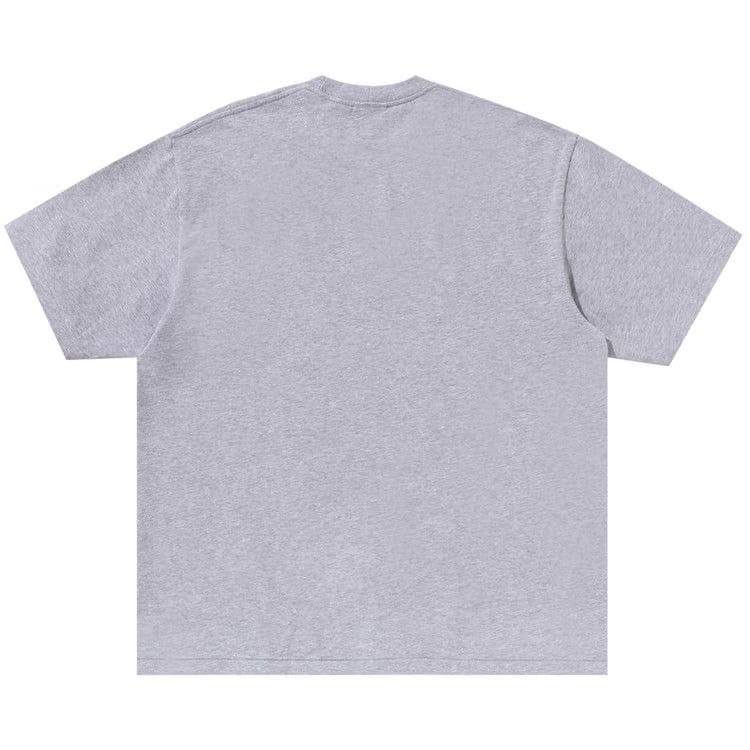 BAPE Rhinestone Logo Relaxed Fit T-Shirt Grey