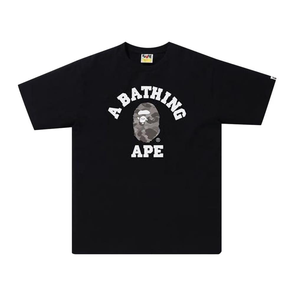 BAPE Color Camo College T-Shirt Black/Gray