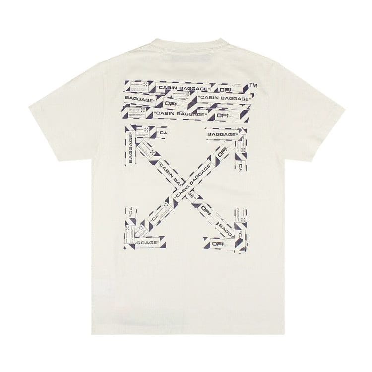 Off-White Airport Tape T-Shirt White/Black