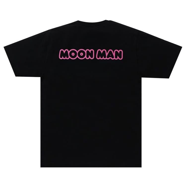 BAPE x Kid Cudi College Moon Man T-Shirt Black