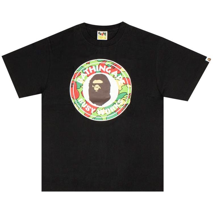 BAPE STA Camo Busy Works T-Shirt Black/Multicolor