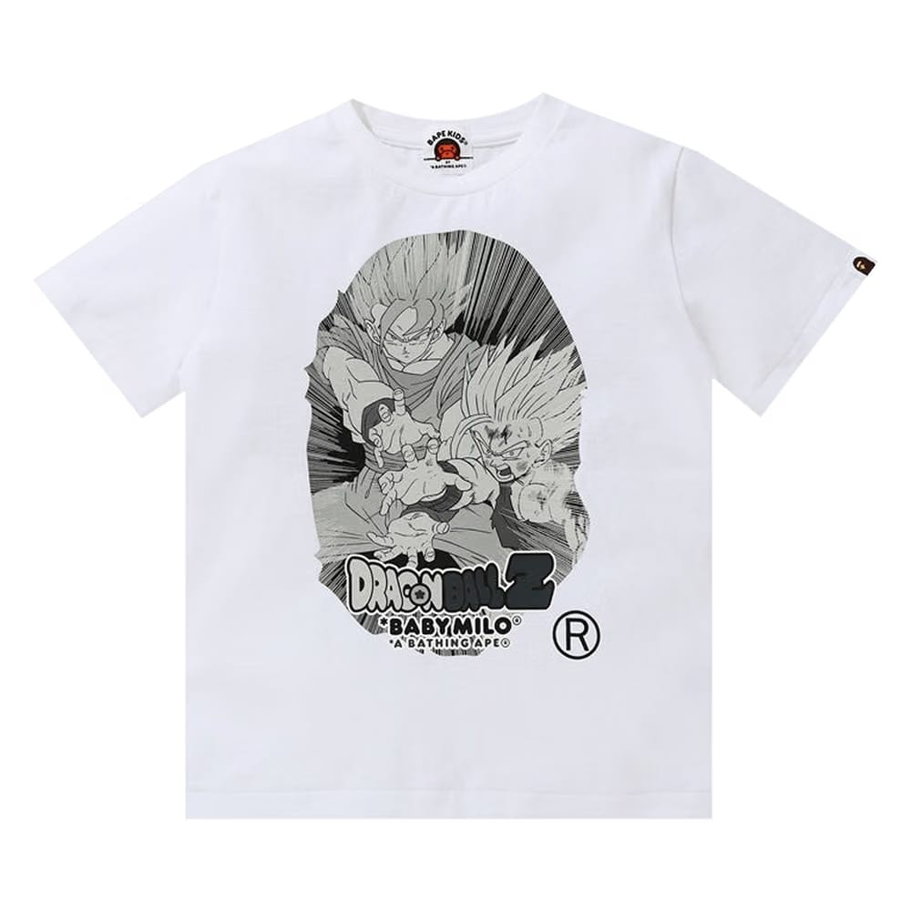 BAPE x Dragon Ball Z Big Ape Head T-Shirt White