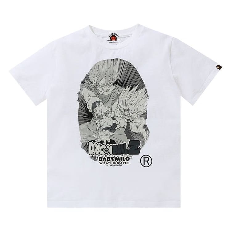 BAPE x Dragon Ball Z Big Ape Head T-Shirt White