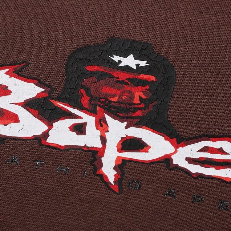 BAPE Color Camo Mad Ape T-Shirt Brown