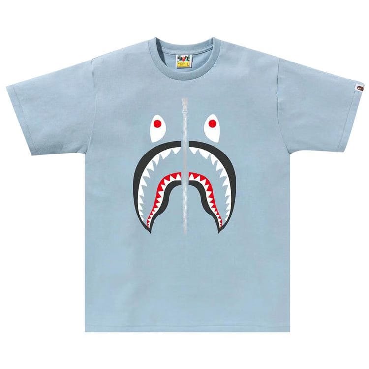 BAPE Shark T-Shirt Sax