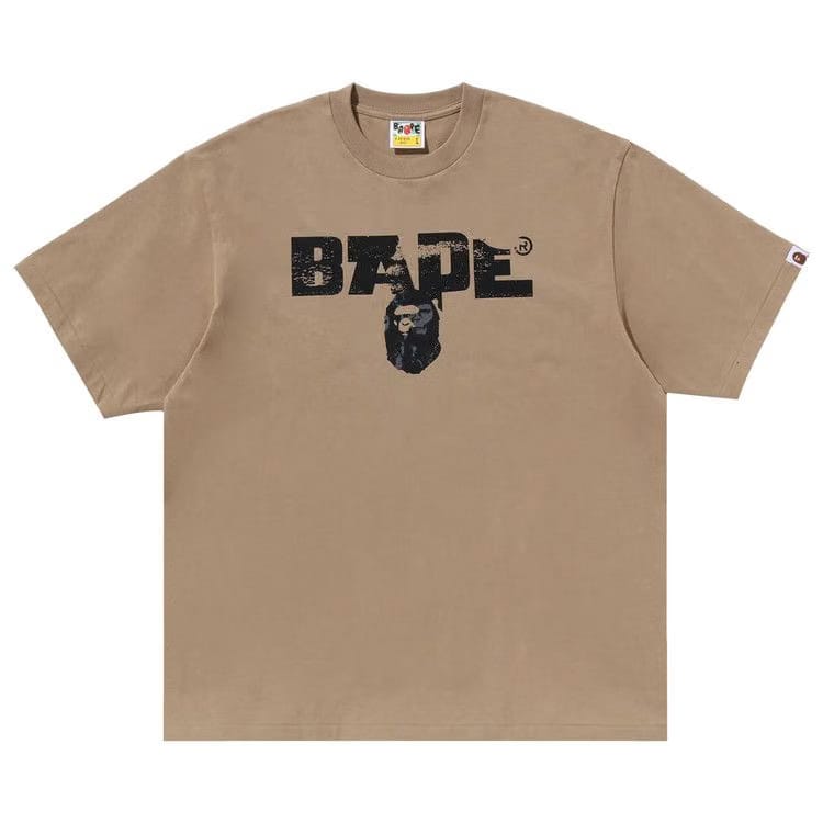 BAPE Army Relaxed Fit T-Shirt Beige