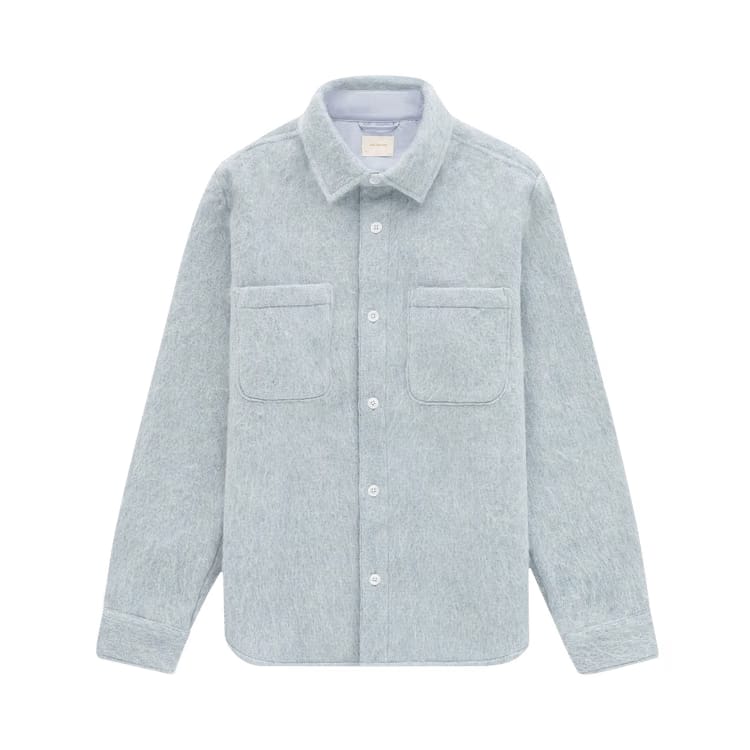 Aimé Leon Dore Mohair Shirt Skywriting