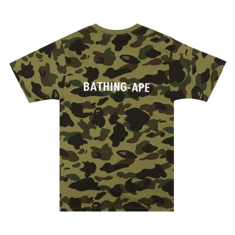 BAPE 1st Camo By A Bathing Ape T-Shirt Green