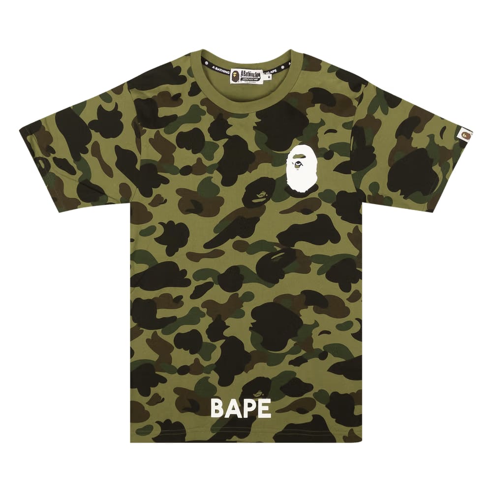 BAPE 1st Camo By A Bathing Ape T-Shirt Green