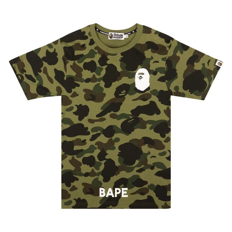BAPE 1st Camo By A Bathing Ape T-Shirt Green