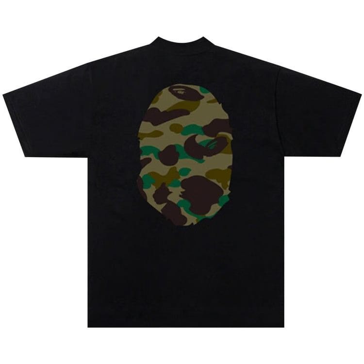 BAPE 1st Camo Big Ape Head T-Shirt Black/Green