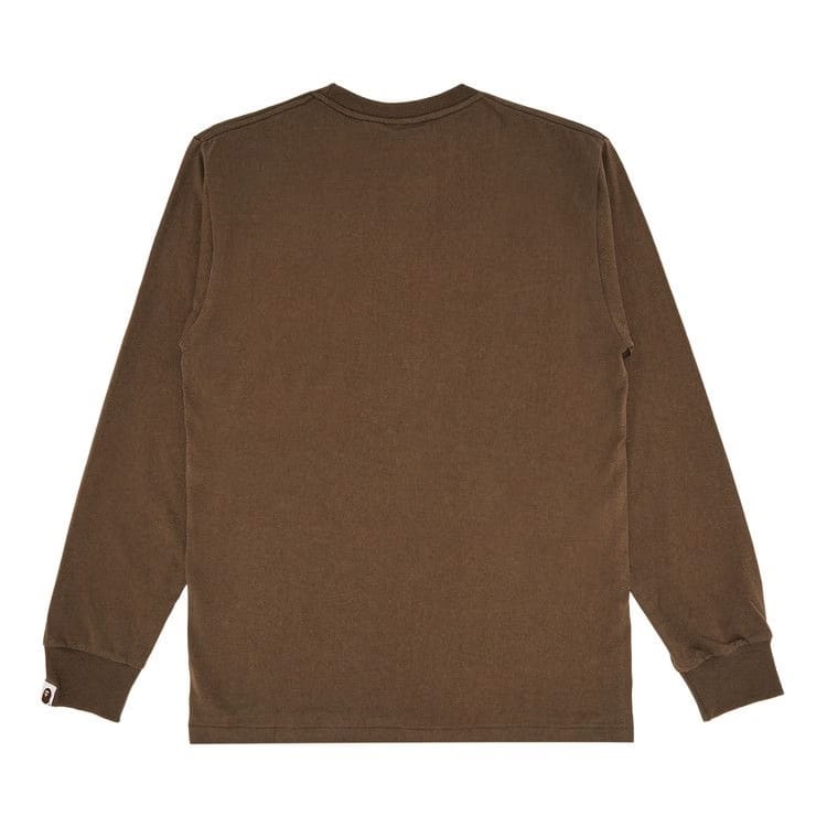BAPE By Bathing Ape Long-Sleeve T-Shirt Brown