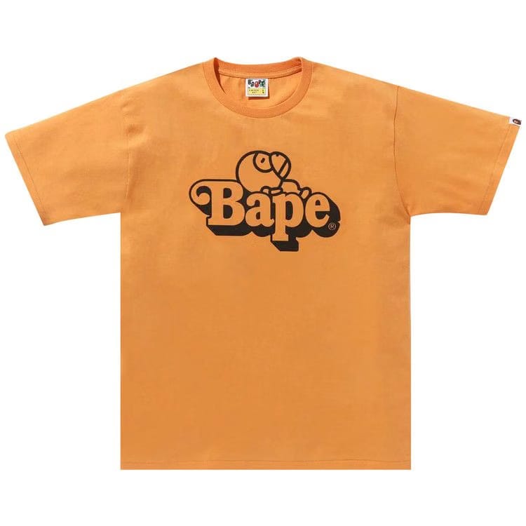 BAPE Milo On T-Shirt Orange