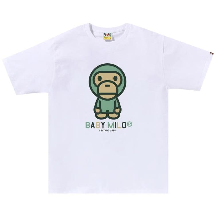 BAPE Colors Baby Milo T-Shirt White