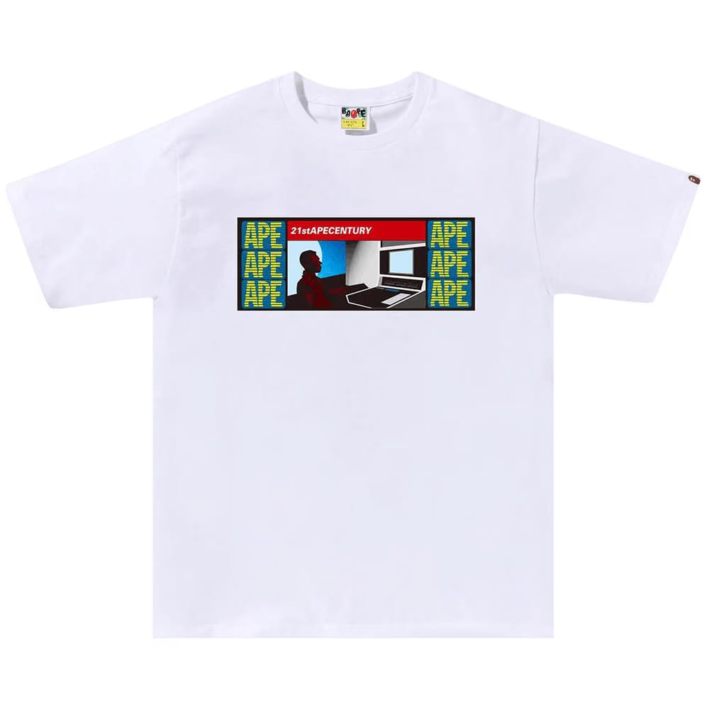 BAPE 21st Ape Century T-Shirt White