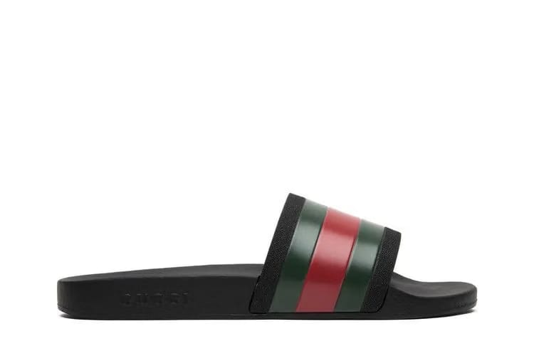 Gucci Pursuit '72 Rubber Slide Black