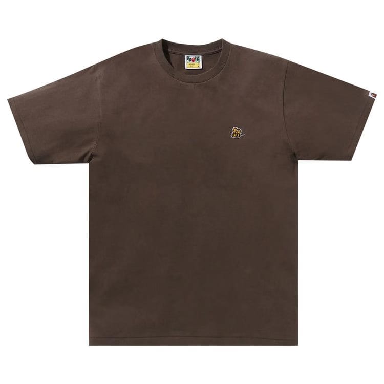 BAPE Bee One Point T-Shirt Brown