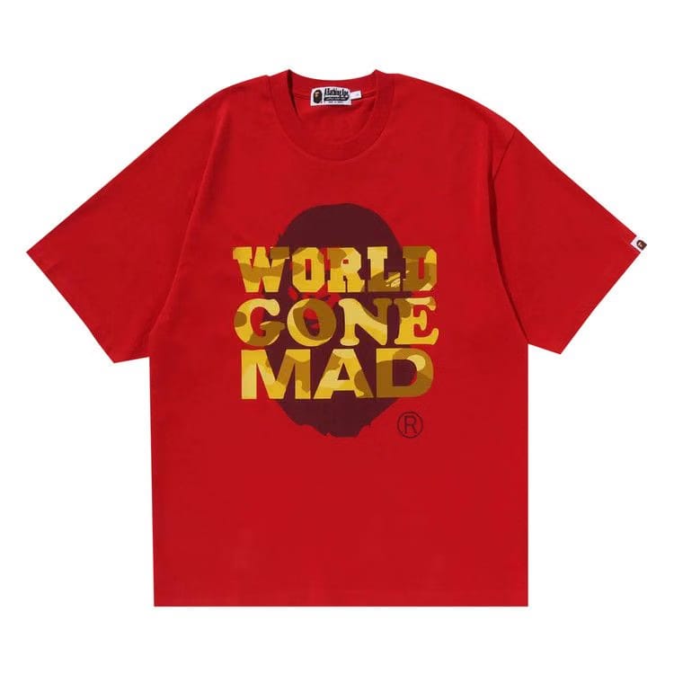 BAPE WGM T-Shirt Red