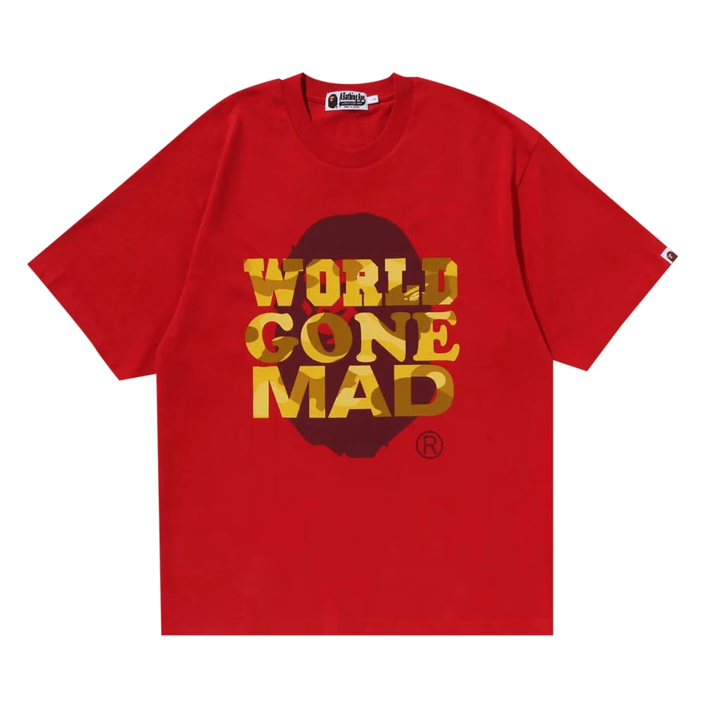 BAPE WGM T-Shirt Red